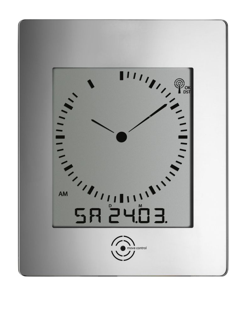 TFA 60.4507 - DIALOG REFLEX - Rádiem řízené nástěnné hodiny