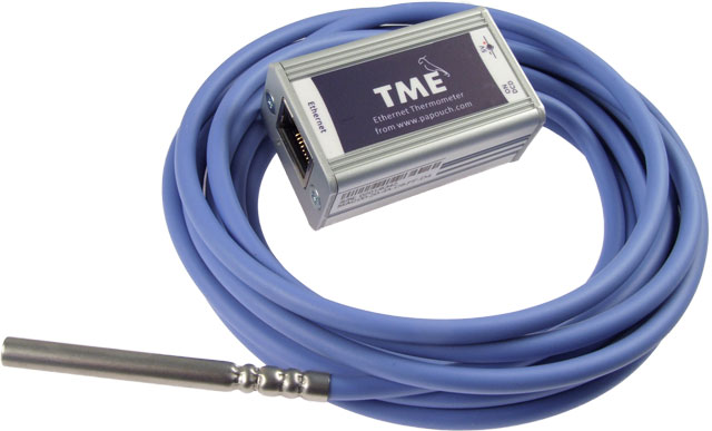 TME - teploměr připojitelný k PC - ethernet